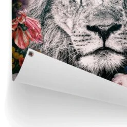 Tuinposter Leeuw 80x60 Cm Bont 8 Tuinposter Leeuw 80x60 Cm Bont -Groene Hoek 1000042874 0102