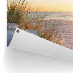 Tuinposter Zonsondergang 60x80 Cm Beige -Groene Hoek 1000042875 0102