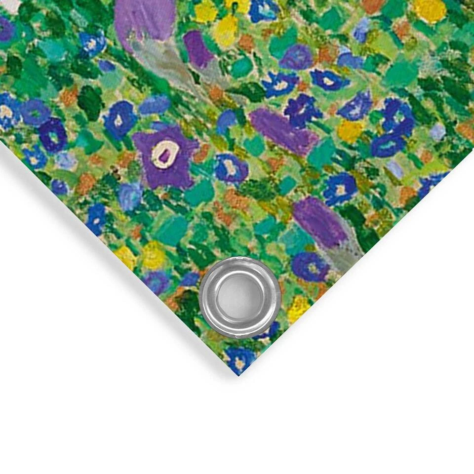 Tuinposter Klimt De Kus 80x60 Cm Geel 6 Tuinposter Klimt De Kus 80x60 Cm Geel - Afbeelding 4