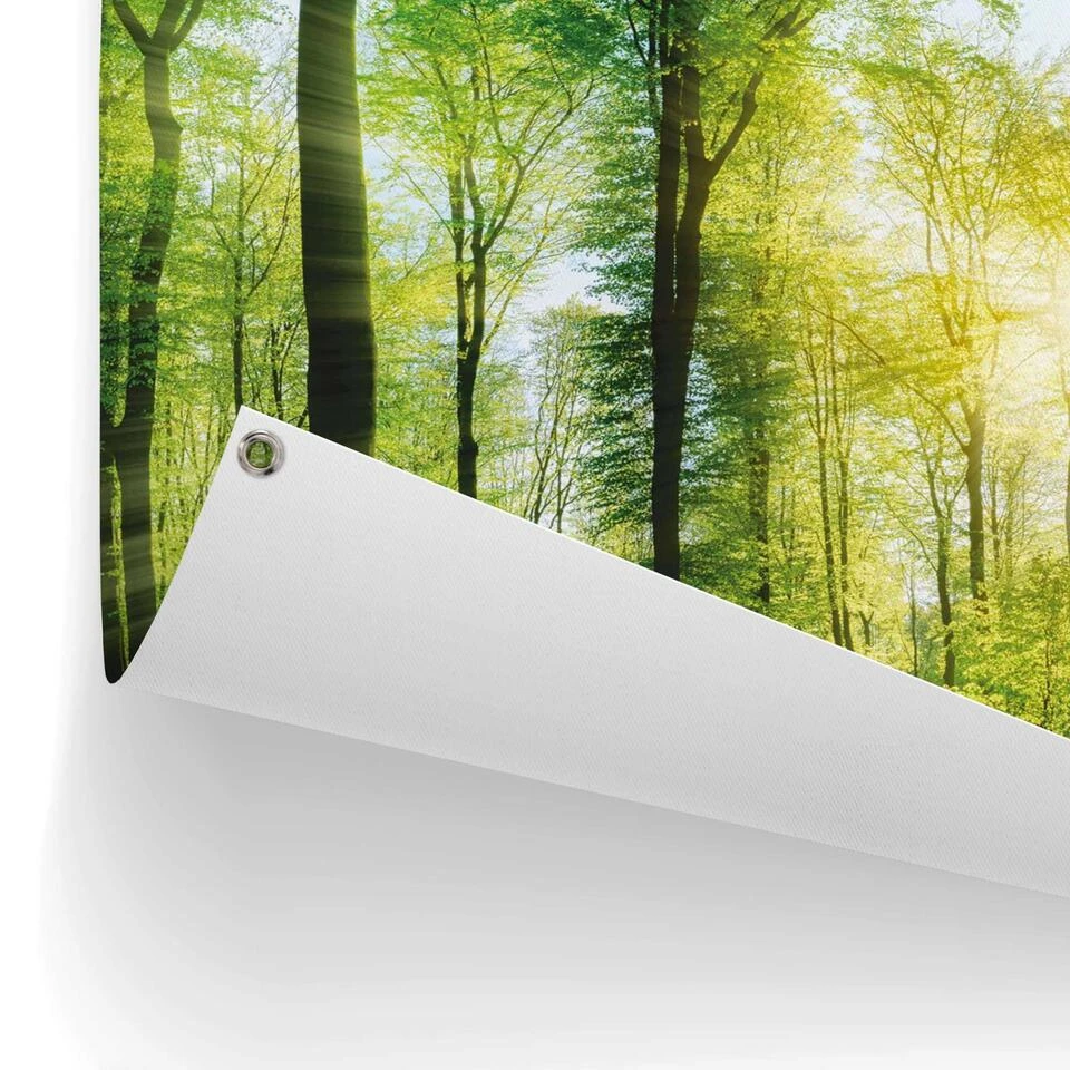 Tuinposter Zomer Bos 60x80 Cm Groen 5 Tuinposter Zomer Bos 60x80 Cm Groen - Afbeelding 3