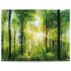 Tuinposter Zomer Bos 60x80 Cm Groen -Groene Hoek 1000042878