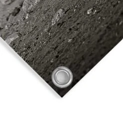 Tuinposter Wandelende Olifant 80x60 Cm Zwart -Groene Hoek 1000042896 0103