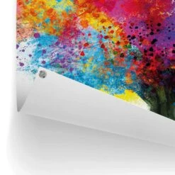 Tuinposter Kleurrijke Boom 60x80 Cm Bont -Groene Hoek 1000042900 0102