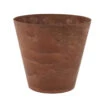 Ter Steege Bloempot - Dark Terra Cotta - Natuursteen Look - D27 X H24 Cm 1 Ter Steege Bloempot - Dark Terra Cotta - Natuursteen Look - D27 X H24 Cm -Groene Hoek 1000042918