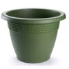Forte Plastics Bloempot - Donkergroen - Kunststof - Rond - 30 Cm -Groene Hoek 1000042932