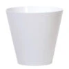 Prosperplast Plantenpot - Wit - Kunststof - 25 X 23 Cm 2 Prosperplast Plantenpot - Wit - Kunststof - 25 X 23 Cm -Groene Hoek 1000043623