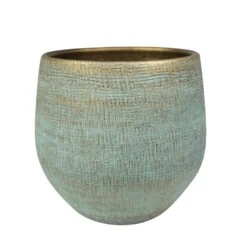 Steege Plantenpot - Design Look - Blauw - 26 X 25 Cm