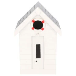 Boltze Vogelhuisje - Wit - Maritiem Strandhuisje - 21 Cm