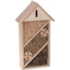 Merkloos Insectenhotel - Hout - 36 X 20 X 9 Cm 2 Merkloos Insectenhotel - Hout - 36 X 20 X 9 Cm -Groene Hoek 1000058133