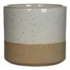 Mica Decorations Lago Bloempot - H16,5 X Ø18 Cm - Wit 1 Mica Decorations Lago Bloempot - H16,5 X Ø18 Cm - Wit -Groene Hoek 1000058671
