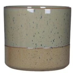 Mica Decorations Lago Bloempot - H18 X Ø20,5 Cm - Crème