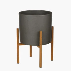 Mica Decorations Ascot Plantenstandaard L24 X B24 X H25 Cm Roest -Groene Hoek 1000062267 0111