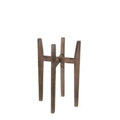 Mica Decorations Ascot Plantenstandaard L38 X B38 X H60 Cm Lichtbruin