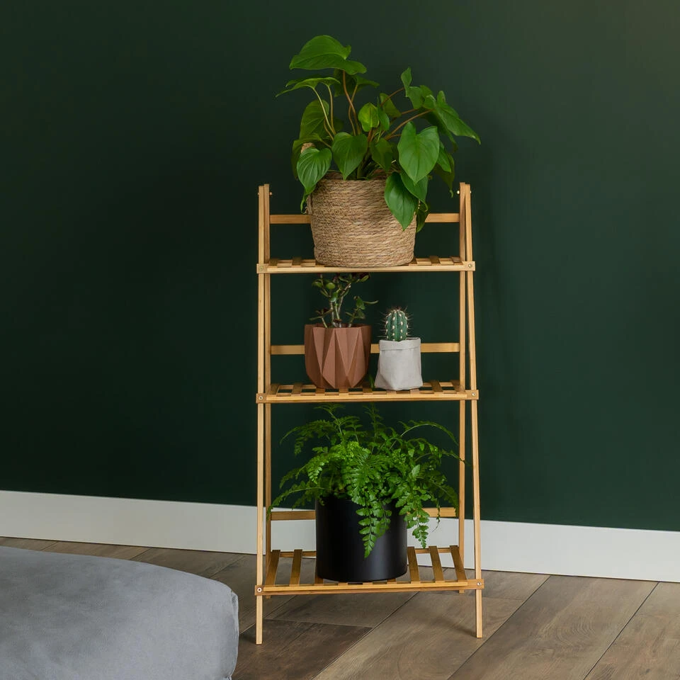 QUVIO Bloempot Cement 15 X 15 X 14 Cm - Bruin 4 QUVIO Bloempot Cement 15 X 15 X 14 Cm - Bruin - Afbeelding 2