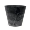 Ter Steege Plantenpot/bloempot - Natuursteen Look - Zwart - D17 X H 24 Cm -Groene Hoek 1000073753
