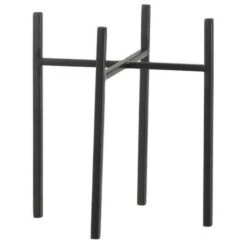 Mica Decorations Plantenstandaard - Verhoger - Zwart - H25 X B16 Cm