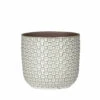 Mica Decorations - Plantenpot-bloempot - Keramiek Wit - D12 X H11 Cm 1 Mica Decorations - Plantenpot-bloempot - Keramiek Wit - D12 X H11 Cm -Groene Hoek 1000077031