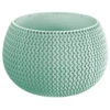 Prosperplast Plantenpot/bloempot - Kunststof - Mintgroen - D24 X H16 Cm -Groene Hoek 1000077280