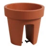 Prosperplast Plantenpot - Kunststof - Terra Cotta - 5L - D25 X H22,5 Cm 1 Prosperplast Plantenpot - Kunststof - Terra Cotta - 5L - D25 X H22,5 Cm -Groene Hoek 1000077296