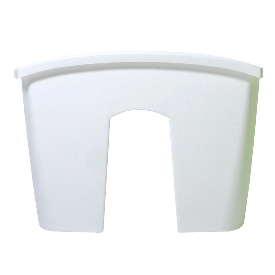 Prosperplast Plantenbak - Railing - Kunststof - 39 Cm - Parel Wit 3 Prosperplast Plantenbak - Railing - Kunststof - 39 Cm - Parel Wit