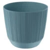 Prosperplast Plantenpot/bloempot - Kunststof - Blauw - D19,5 X H17 Cm -Groene Hoek 1000077381