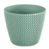 Prosperplast Plantenpot/bloempot - Kunststof - Mintgroen - D26 X H22 Cm -Groene Hoek 1000077503