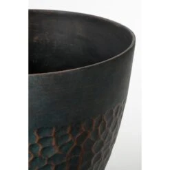 Mica Decorations Bravo Bloempot - H32,5 X Ø38 Cm - Groen -Groene Hoek 1000077814 0101