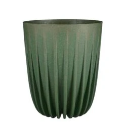 Mica Decorations Lungo Bloempot - H36 X Ø30 Cm - Groen