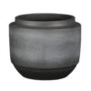 Mica Decorations Plantenpot - Terracotta - Zwart Mat - D25/H21 Cm -Groene Hoek 1000083033