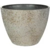 Ter Steege Bloempot/plantenpot - Buiten - Beige/goud - D43/H33 Cm -Groene Hoek 1000087532