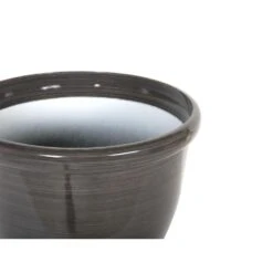 Beliani Plantenbak Voor Buiten TESALIA - Bruin Polyresin, Stenenmix -Groene Hoek 1000087541 0104