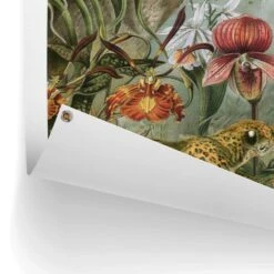 Tuinposter Jungle Flowers 80x60 Cm Groen -Groene Hoek 1000088332 0102