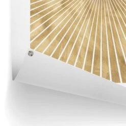 Tuinposter Maan 80x60 Cm Goudkleurig -Groene Hoek 1000088337 0102