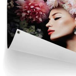 Tuinposter Vrouw Met Bloemenhoed 60x80 Cm Roze 8 Tuinposter Vrouw Met Bloemenhoed 60x80 Cm Roze -Groene Hoek 1000088339 0102