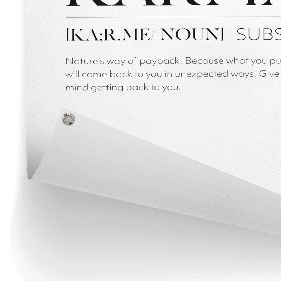 Tuinposter Karma 80x60 Cm Zwart-Wit 5 Tuinposter Karma 80x60 Cm Zwart-Wit - Afbeelding 3