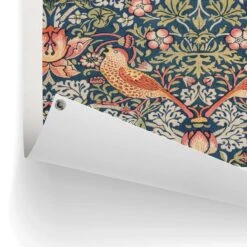 Tuinposter William Morris - Aardbeiendief 80x60 Cm Bont -Groene Hoek 1000088357 0102