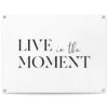 Tuinposter Live In The Moment 60x80 Cm Zwart-Wit 2 Tuinposter Live In The Moment 60x80 Cm Zwart-Wit -Groene Hoek 1000088361