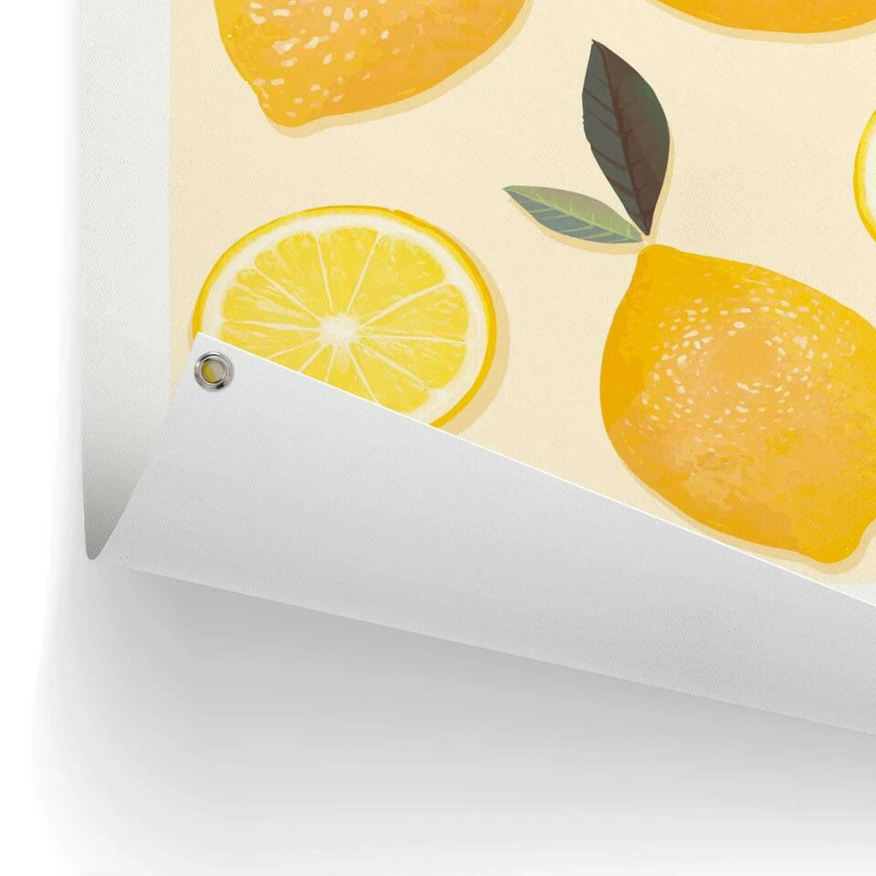 Tuinposter Lemons 80x60 Cm Geel 5 Tuinposter Lemons 80x60 Cm Geel - Afbeelding 3