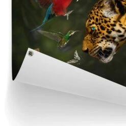 Tuinposter Jungledieren 80x60 Cm Bont -Groene Hoek 1000088375 0102