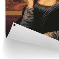Tuinposter Mona Lisa - Joint 80x60 Cm Bruin -Groene Hoek 1000088377 0102