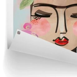 Tuinposter Happy Face 80x60 Cm Bont -Groene Hoek 1000088380 0102