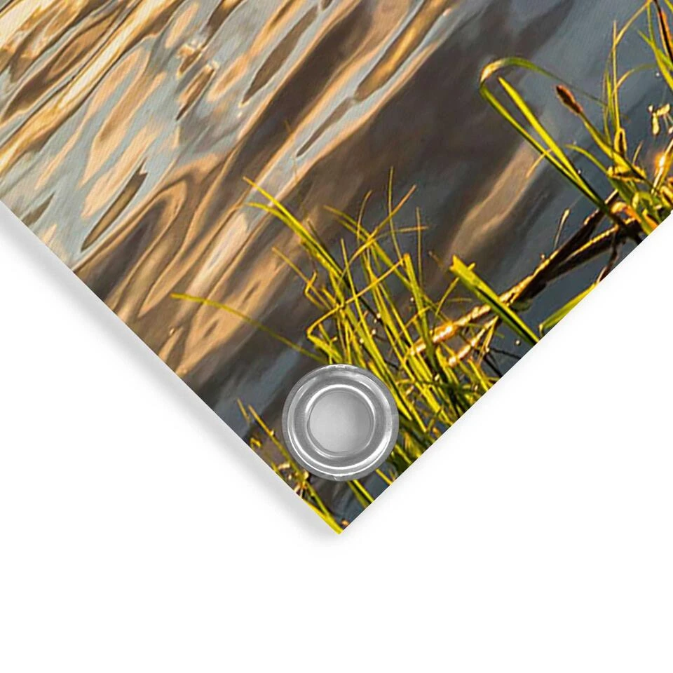 Tuinposter Zonsopgang 60x80 Cm Blauw 6 Tuinposter Zonsopgang 60x80 Cm Blauw - Afbeelding 4