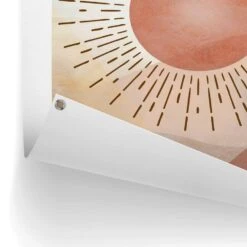 Tuinposter Zon 80x60 Cm Bruin -Groene Hoek 1000088392 0102