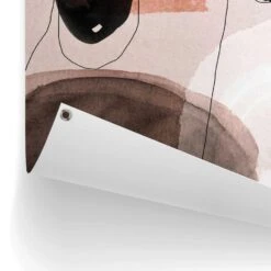 Tuinposter Abstracte Vormen 80x60 Cm Bruin -Groene Hoek 1000088393 0102