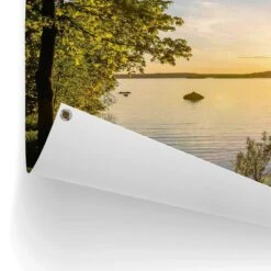 Tuinposter Zonsondergang Aan Het Meer 60x80 Cm Groen 8 Tuinposter Zonsondergang Aan Het Meer 60x80 Cm Groen -Groene Hoek 1000088396 0102