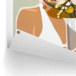 Tuinposter Boeket Bloemen 80x60 Cm Bont -Groene Hoek 1000088397 0102