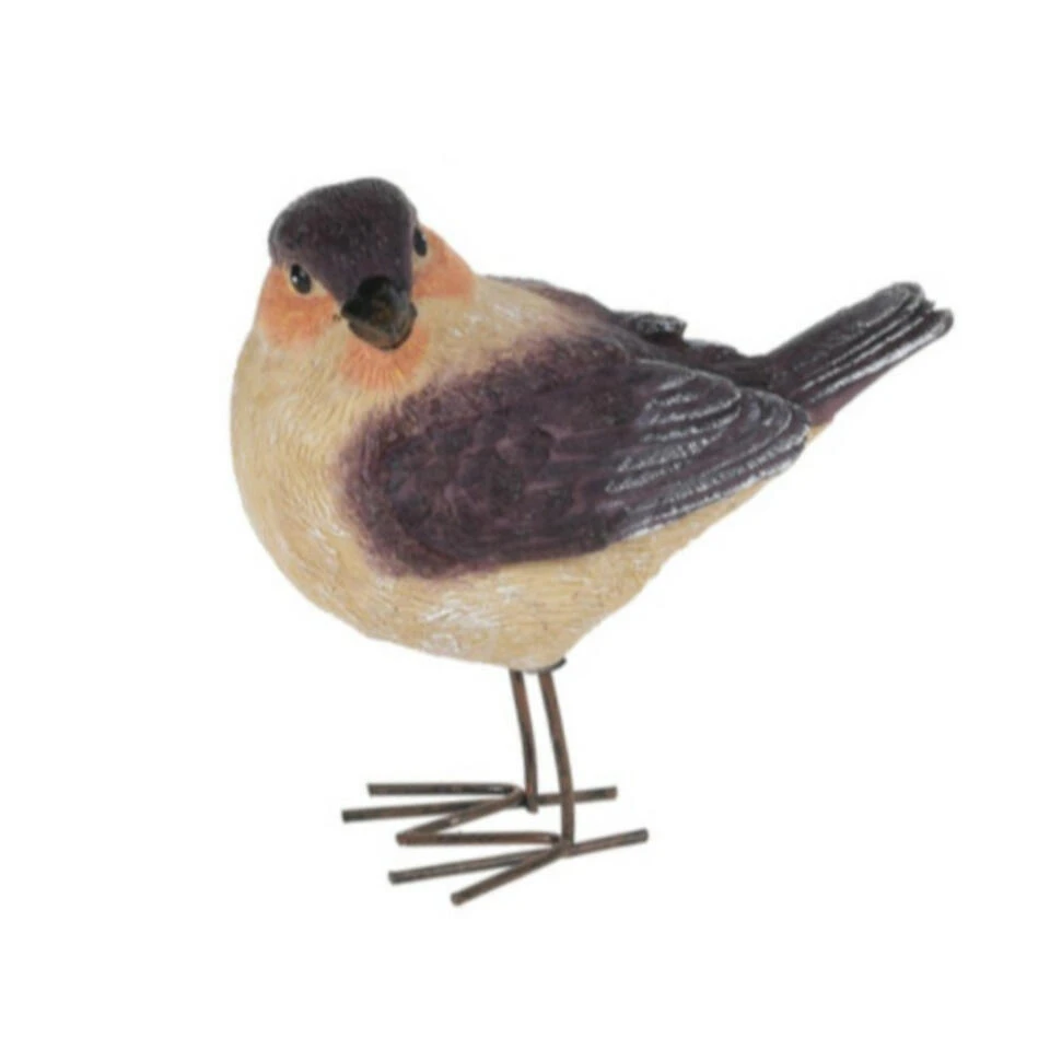 Merkloos Decoratie Tuinbeeld Vogeltje - Mees - Metaal - 10 Cm 4 Merkloos Decoratie Tuinbeeld Vogeltje - Mees - Metaal - 10 Cm - Afbeelding 2