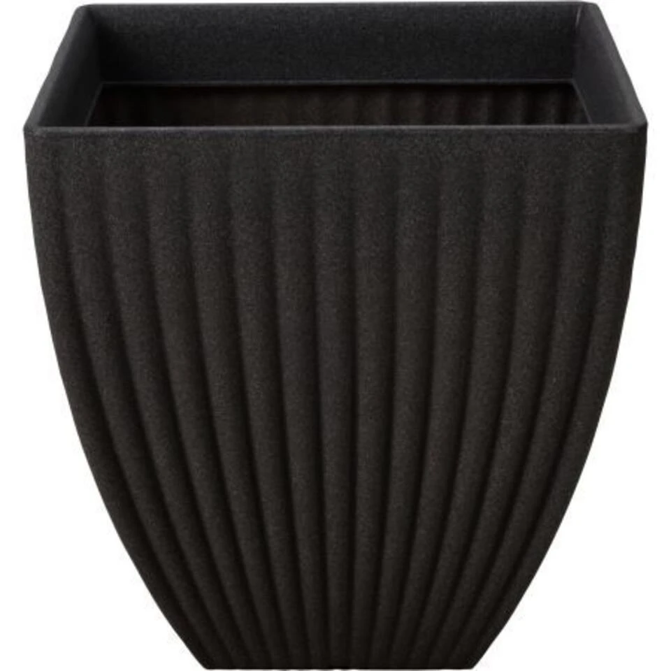 Pro Garden Plantenpot - Tuin - Kunststof - Antraciet - 40 X 42 Cm 3 Pro Garden Plantenpot - Tuin - Kunststof - Antraciet - 40 X 42 Cm