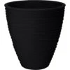 Pro Garden Plantenpot - Tuin - Kunststof - Antraciet - D40 X H42 Cm -Groene Hoek 1000093110