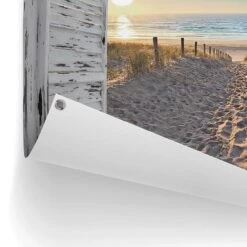 Tuinposter Duinpad Door Het Raam 60x80 Cm Beige -Groene Hoek 1000096668 0102